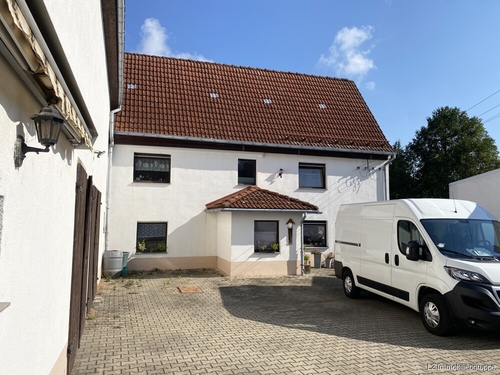 Hausansicht - 5 Zimmer Bauernhaus, Landhaus in Lommatzsch / Petzschwitz