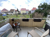 Blick vom Balkon - 