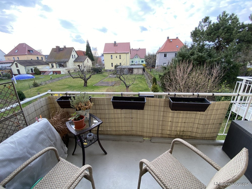 Blick vom Balkon - 