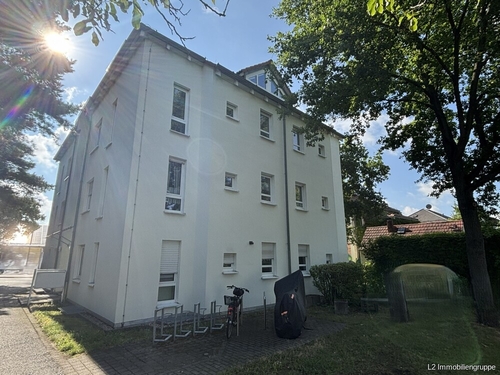 Hausansicht - 1 Zimmer Etagenwohnung in Coswig