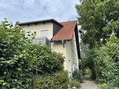 Hausansicht - Gepflegte Doppelhaushälfte in ruhiger Siedlungslage in Coswig