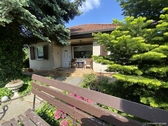 Blick zum Wochenendhaus - 
