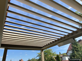 Lamellenüberdachung Terrasse - 