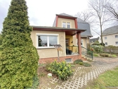 Hausansicht - Doppelhaushälfte mit 126,00 m&sup2; in Weinböhla zum Kaufen