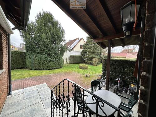 Terrasse - 3 Zimmer Etagenwohnung in Soest