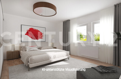 EG Schlafzimmer (KI-visualisiert) - 
