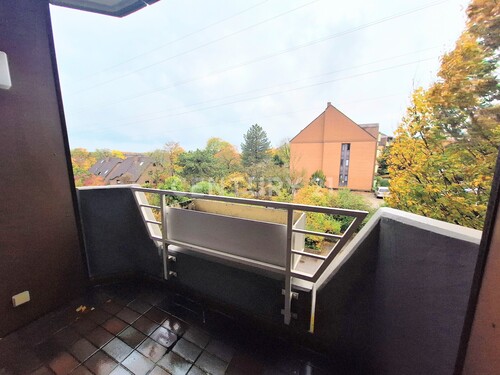 Schöner Blick vom Balkon des Wohnzimmers - 