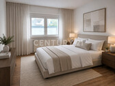Schlafzimmer - Virtuelles Staging - Etagenwohnung mit 53,00 m&sup2; in Herne zur Miete