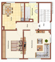 Grundriss Obergeschoss - 