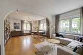 EG Wohnzimmer (Möbel-Visualisierung) - 8 Zimmer Doppelhaushälfte in Dortmund