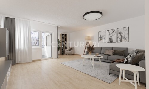 Visualisierung - Wohnzimmer - Etagenwohnung mit 112,00 m² in Dortmund zum Kaufen