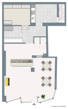 Ergeschoss Ladenfläche - 