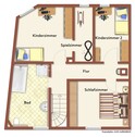 Grundriss Obergeschoss - 