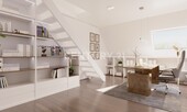 Visualisierung Homeoffice 3. OG - 