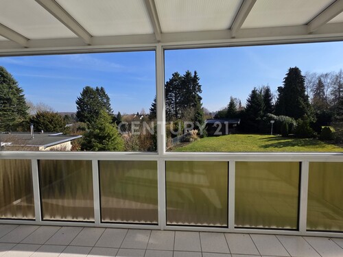OG Aussicht aus dem geöffneten Wintergarten - 