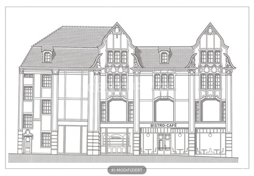Historische Front - KI bearbeitet - 7 Zimmer Mehrfamilienhaus, Wohnhaus zum Kaufen in Bochum