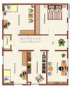 Grundriss Obergeschoss - 