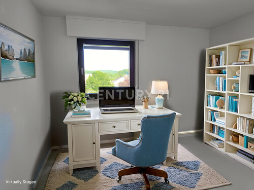 Home Office - Virtuelles Staging Idee - 