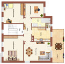 Grundriss Obergeschoss - 