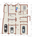 Grundriss Keller und Garagen - 