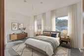 Wohnung rechts Schlafzimmer vorne Visualisierung - 5 Zimmer Erdgeschoßwohnung in Wetter