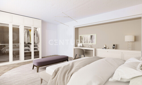OG Schlafzimmer mit Zugang zur Loggia Visualisierung - 