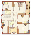 Grundriss Obergeschoss - 