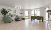 EG Wohnbereich (Visualisierung) - 8 Zimmer Einfamilienhaus in Kamen