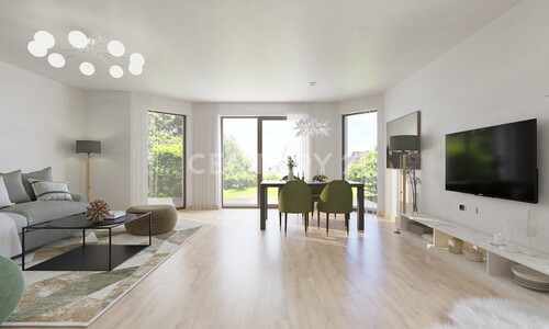 EG Wohnbereich (Visualisierung) - Einfamilienhaus mit 247,00 m&sup2; in Kamen zum Kaufen