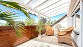 Dachterrasse - 3 Zimmer Dachgeschoßwohnung zum Kaufen in Baden-Baden
