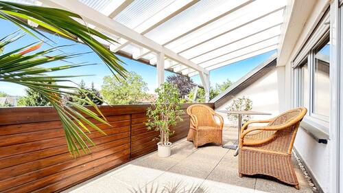 Dachterrasse - 3 Zimmer Dachgeschoßwohnung zum Kaufen in Baden-Baden
