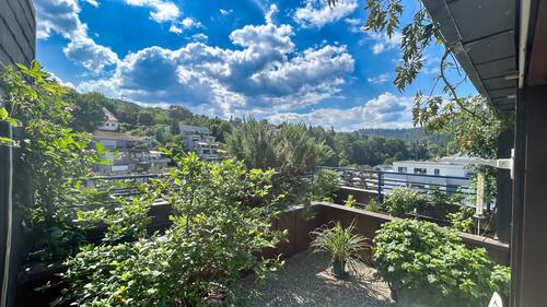 Blick von der kleinen Terrasse - 