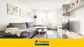 Wohnzimmer - Moderne 4-Zimmer-Wohnung mit Balkon in Neureut Süd