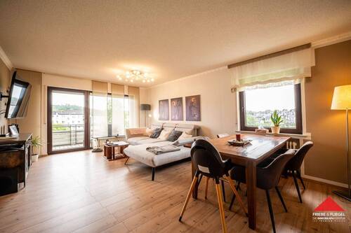 Wohnzimmer - Etagenwohnung mit 86,00 m&sup2; in Kierspe zum Kaufen
