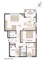 Grundriss - 4 Zimmer Etagenwohnung in Witten
