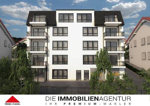 Visualisierung - Wohnen mit Weitblick - Neubauwohnung mit Balkon