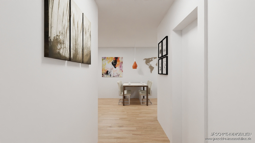 Eingangsbereich - 2 Zimmer Etagenwohnung zum Kaufen in Hückelhoven-Hilfarth