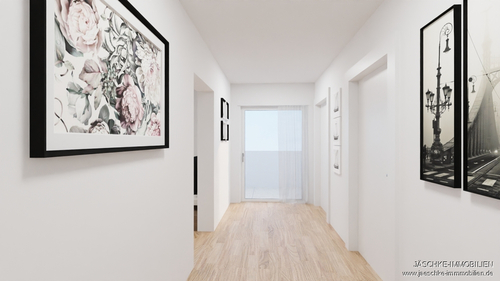 Eingangsbereich - 2 Zimmer Etagenwohnung in Hückelhoven-Hilfarth