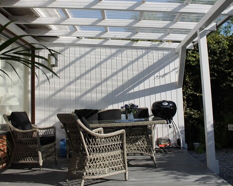 überdachte Terrasse - Doppelhaushälfte mit 108,48 m&sup2; in Münster zur Miete