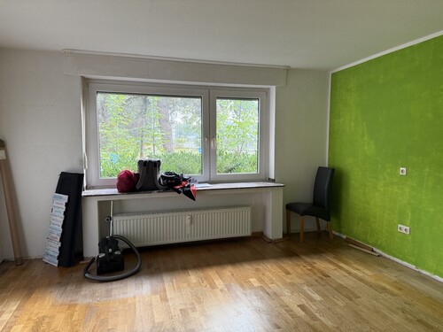 Schlafzimmer - 2 Zimmer Erdgeschoßwohnung zur Miete in Münster
