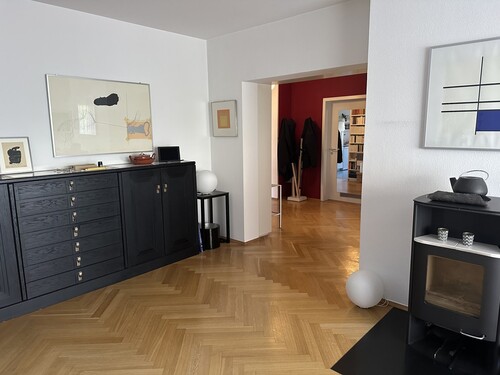 Blick zum Flur - 3 Zimmer Erdgeschoßwohnung in Münster