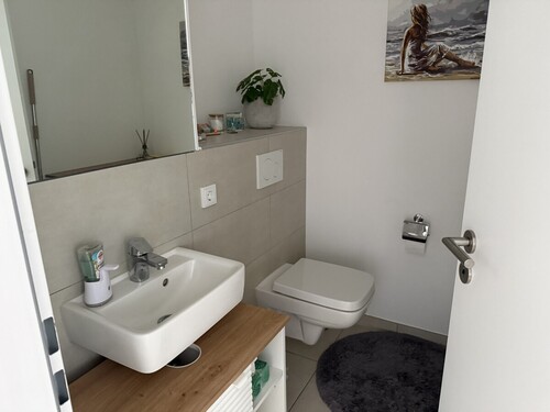 Gäste-WC - Maisonettenwohnung mit 111,78 m&sup2; in Münster zur Miete