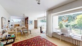 Wohnzimmer - 5 Zimmer Bungalow zum Kaufen in Münster