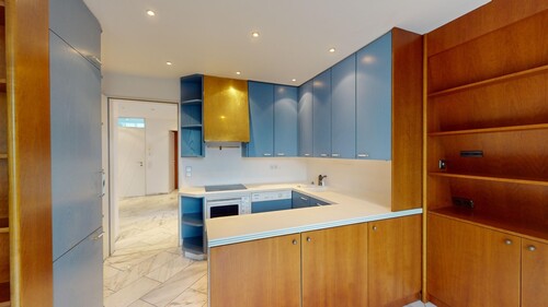 Blick zur Küche - 2 Zimmer Etagenwohnung in Münster