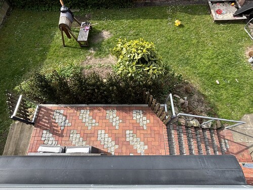 Terrasse EG - Mehrfamilienhaus, Wohnhaus in Münster