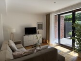 Wohnzimmer - 2 Zimmer Erdgeschoßwohnung zur Miete in Münster