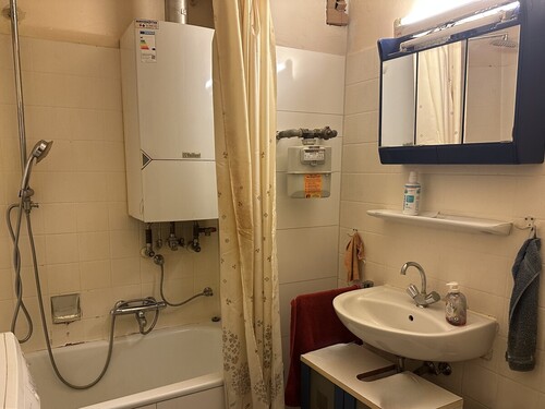 Teil des Badezimmers - 