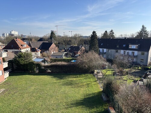 Blick von der Wohnung im DG - 4 Zimmer Wohnanlage zum Kaufen in Münster
