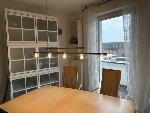 Esszimmer mit Zugang zum Balkon - 2 Zimmer Etagenwohnung zum Kaufen in Münster / Hiltrup