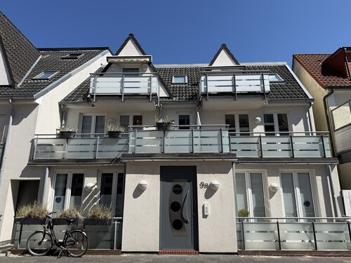 Ansicht - Norderney: Damenpfad! Bezugsfreie 3-Zimmerwohnung mit 2 Balkonen